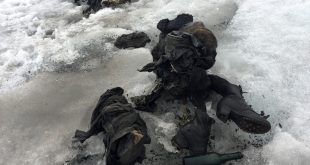 El derretimiento de los glaciares en el sur de los Alpes suizos pone al descubierto restos óseos de humanos